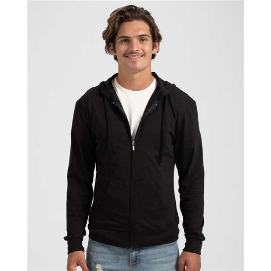 Tultex 260 - Unisex Beach Full-Zip Hooded Long Sleeve T-Shirt Tultex 260 - Unisex Beach Full-Zip Hooded Long Sleeve T-Shirt