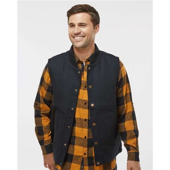 Independent Trading Co. EXP560V - Insulated Canvas Workwear Vest Independent Trading Co. EXP560V - Insulated Canvas Workwear Vest