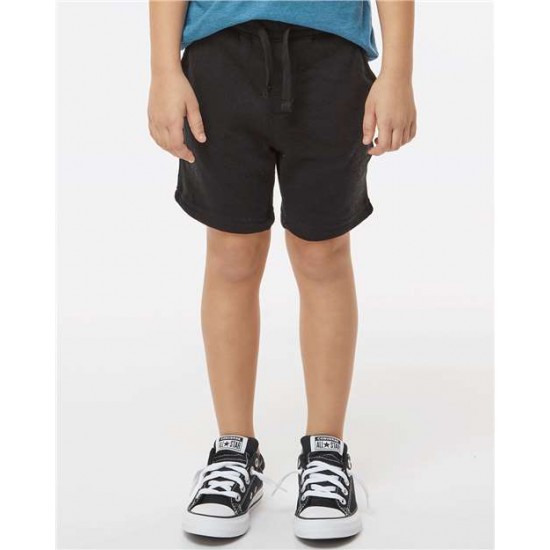 Independent Trading Co. PRM11SRT - Toddler Lightweight Special Blend Fleece Shorts Independent Trading Co. PRM11SRT - Toddler Lightweight Special Blend Fleece Shorts