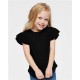 Rabbit Skins 3339 - Toddler Flutter Sleeve Tee Rabbit Skins 3339 - Toddler Flutter Sleeve Tee