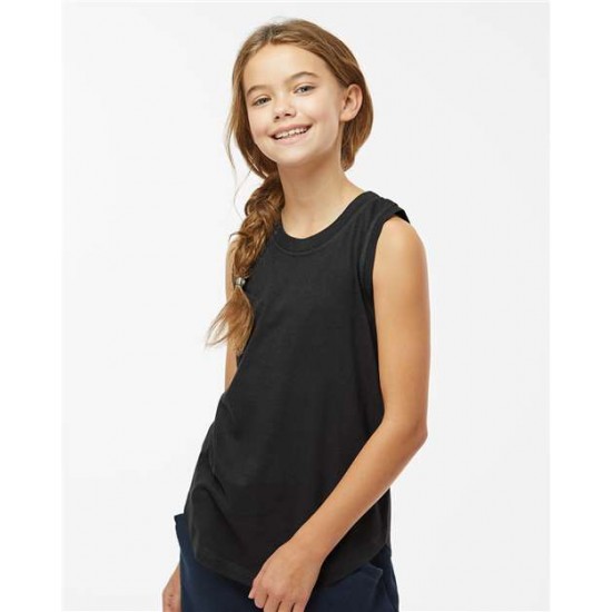LAT 2692 - Girls' Relaxed Fine Jersey Tank LAT 2692 - Girls' Relaxed Fine Jersey Tank