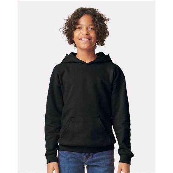 Gildan SF500B - Softstyle Youth Midweight Hooded Sweatshirt Gildan SF500B - Softstyle Youth Midweight Hooded Sweatshirt