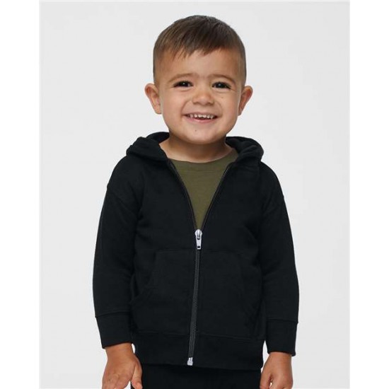 Rabbit Skins 3446 - Infant Full-Zip Fleece Hoodie Rabbit Skins 3446 - Infant Full-Zip Fleece Hoodie