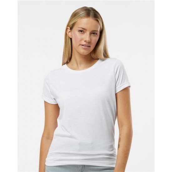 SubliVie 1510 - Women's Polyester Sublimation Tee SubliVie 1510 - Women's Polyester Sublimation Tee