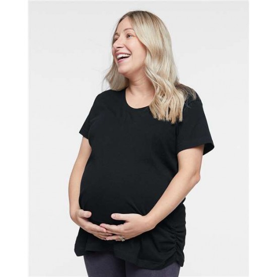 LAT 3509 - Women's Maternity Scoop Neck Fine Jersey Tee LAT 3509 - Women's Maternity Scoop Neck Fine Jersey Tee