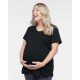LAT 3509 - Women's Maternity Scoop Neck Fine Jersey Tee LAT 3509 - Women's Maternity Scoop Neck Fine Jersey Tee