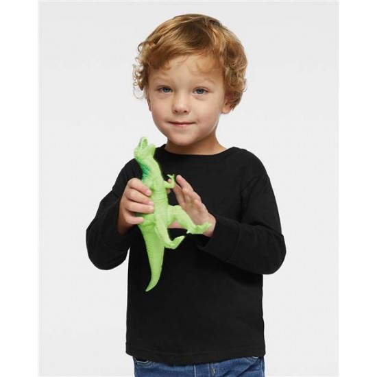 Rabbit Skins 3302 - Toddler Fine Jersey Long Sleeve Tee Rabbit Skins 3302 - Toddler Fine Jersey Long Sleeve Tee