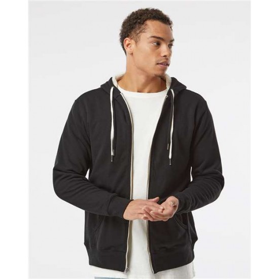Independent Trading Co. EXP90SHZ - Sherpa-Lined Hooded Sweatshirt Independent Trading Co. EXP90SHZ - Sherpa-Lined Hooded Sweatshirt