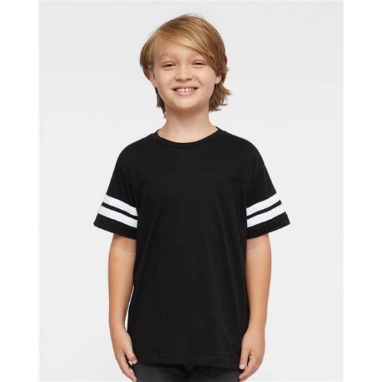 LAT 6137 - Youth Football Fine Jersey Tee LAT 6137 - Youth Football Fine Jersey Tee