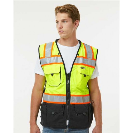 Kishigo S5002-5003 - Premium Black Series Surveyors Vest Kishigo S5002-5003 - Premium Black Series Surveyors Vest