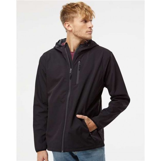 Independent Trading Co. EXP35SSZ - Poly-Tech Soft Shell Jacket Independent Trading Co. EXP35SSZ - Poly-Tech Soft Shell Jacket