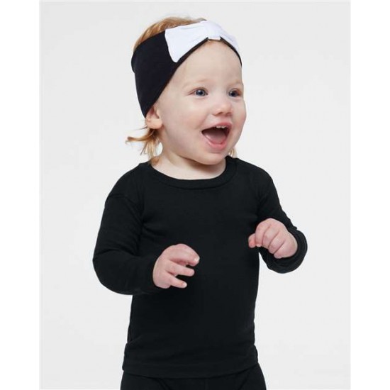 Rabbit Skins 101Z - Infant Baby Rib Pajama Long Sleeve Top Rabbit Skins 101Z - Infant Baby Rib Pajama Long Sleeve Top