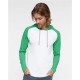 LAT 6917 - Fine Jersey Hooded Long Sleeve Raglan T-Shirt LAT 6917 - Fine Jersey Hooded Long Sleeve Raglan T-Shirt