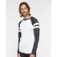 LAT 6934 - Fine Jersey Mash Up Long Sleeve Tee LAT 6934 - Fine Jersey Mash Up Long Sleeve Tee