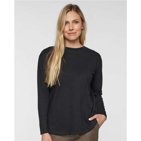 LAT 3508 - Women's Fine Jersey Long Sleeve Tee LAT 3508 - Women's Fine Jersey Long Sleeve Tee