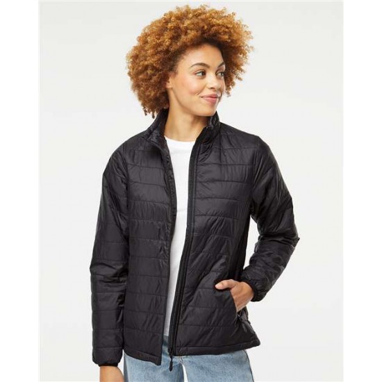 Independent Trading Co. EXP200PFZ - Women's Puffer Jacket Independent Trading Co. EXP200PFZ - Women's Puffer Jacket