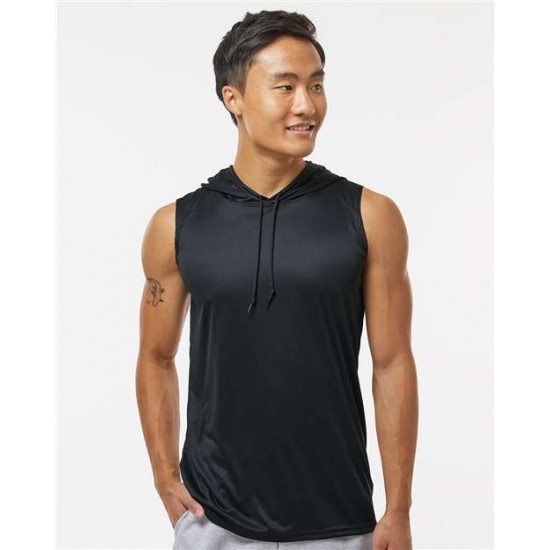 Badger 4108 - B-Core Sleeveless Hooded T-Shirt Badger 4108 - B-Core Sleeveless Hooded T-Shirt