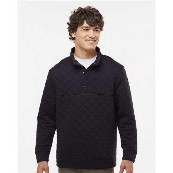 J. America 8890 - Quilted Snap Pullover J. America 8890 - Quilted Snap Pullover