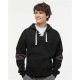 J. America 8832 - Sport Lace Colorblocked Fleece Hooded Sweatshirt J. America 8832 - Sport Lace Colorblocked Fleece Hooded Sweatshirt