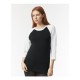 American Apparel 2003CVC - CVC Three-Quarter Sleeve Tee American Apparel 2003CVC - CVC Three-Quarter Sleeve Tee