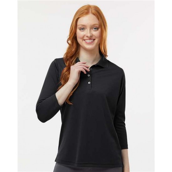 Paragon 120 - Women's Lady Palm Three-Quarter Sleeve Polo Paragon 120 - Women's Lady Palm Three-Quarter Sleeve Polo