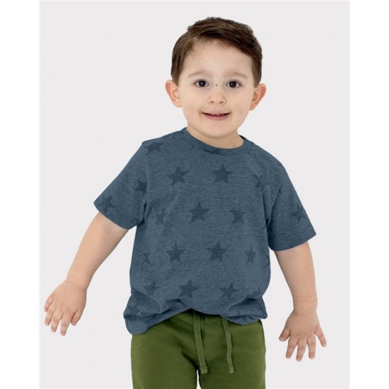 Code Five 3029 - Toddler Star Print Tee Code Five 3029 - Toddler Star Print Tee