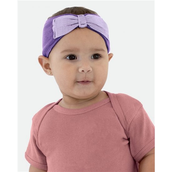 Rabbit Skins 4454 - Infant Bow Tie Headband Rabbit Skins 4454 - Infant Bow Tie Headband