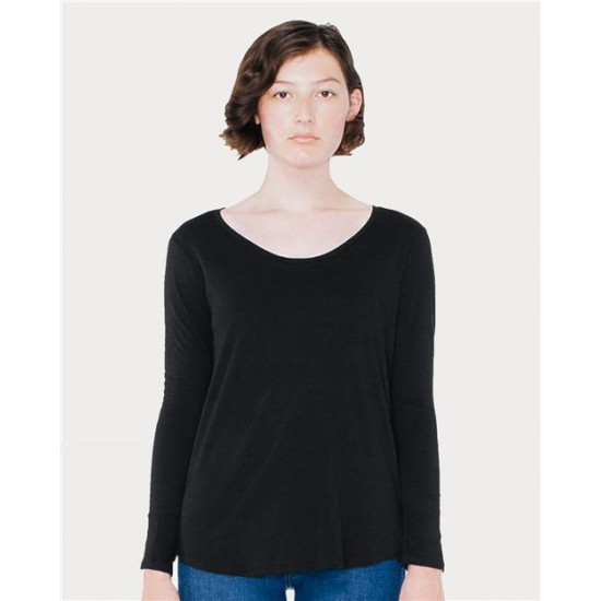 American Apparel RSA6304 - Women's Ultra Wash Long Sleeve Tee American Apparel RSA6304 - Women's Ultra Wash Long Sleeve Tee
