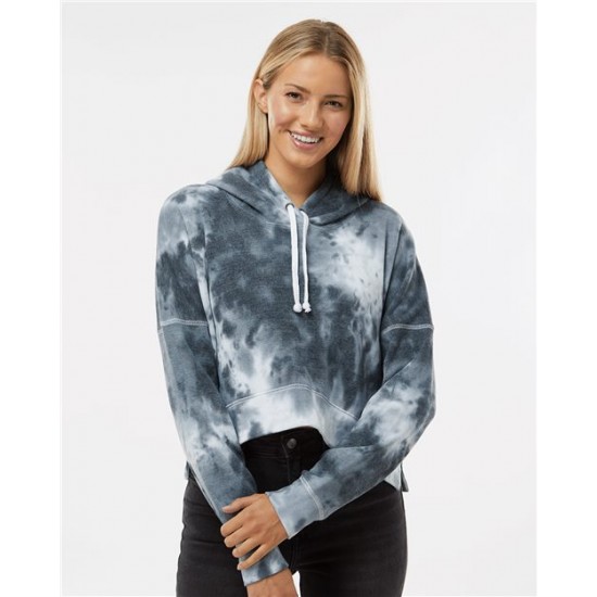 J. America 8853 - Women's Crop Hooded Sweatshirt J. America 8853 - Women's Crop Hooded Sweatshirt
