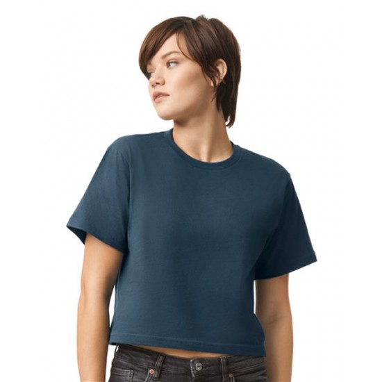 American Apparel 102 - Women's Fine Jersey Boxy Tee American Apparel 102 - Women's Fine Jersey Boxy Tee