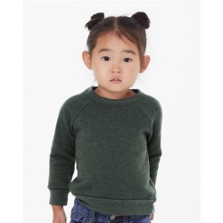 BELLA + CANVAS 3901T - Toddler Sponge Fleece Raglan Sweatshirt