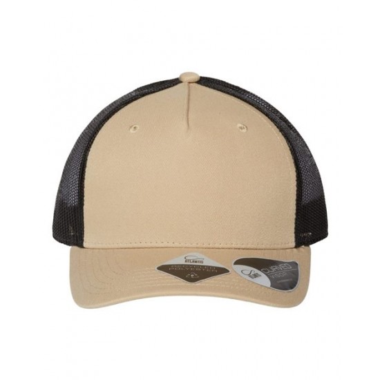 Atlantis Headwear ZION - Sustainable Five-Panel Trucker Cap Atlantis Headwear ZION - Sustainable Five-Panel Trucker Cap