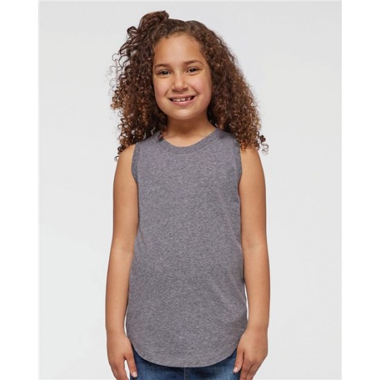 LAT 2692 - Girls' Relaxed Fine Jersey Tank LAT 2692 - Girls' Relaxed Fine Jersey Tank