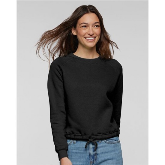 LAT 3528 - Women's Relaxed 3-End Boxy Fleece Crewneck Sweatshirt LAT 3528 - Women's Relaxed 3-End Boxy Fleece Crewneck Sweatshirt