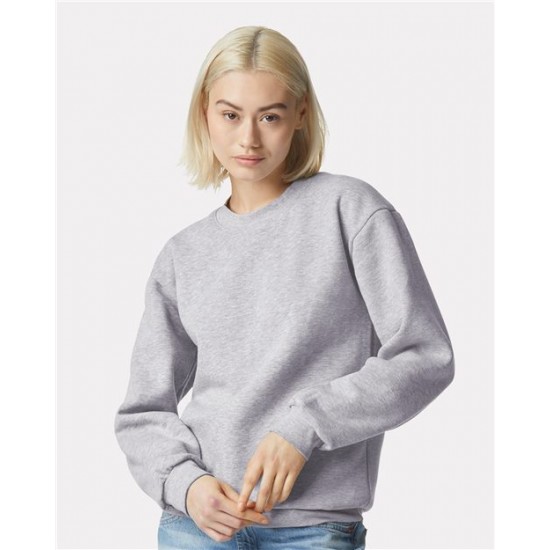 American Apparel RF496 - ReFlex Fleece Crewneck Sweatshirt American Apparel RF496 - ReFlex Fleece Crewneck Sweatshirt