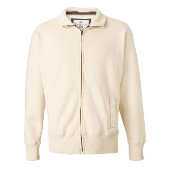J. America 8984 - Vintage Fleece Track Jacket J. America 8984 - Vintage Fleece Track Jacket