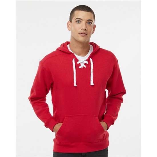 J. America 8830 - Sport Lace Hooded Sweatshirt J. America 8830 - Sport Lace Hooded Sweatshirt