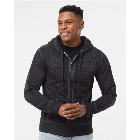 J. America 8916 - Vintage Zen Fleece Full-Zip Hooded Sweatshirt J. America 8916 - Vintage Zen Fleece Full-Zip Hooded Sweatshirt