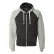J. America 8874 - Triblend Raglan Full-Zip Hooded Sweatshirt J. America 8874 - Triblend Raglan Full-Zip Hooded Sweatshirt
