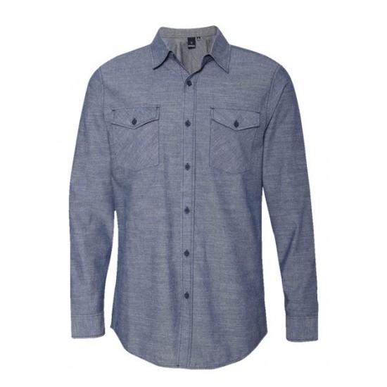 Burnside 8255 - Chambray Long Sleeve Shirt Burnside 8255 - Chambray Long Sleeve Shirt