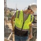 Kishigo 1509 - Black Bottom Mesh Class 2 Vest Kishigo 1509 - Black Bottom Mesh Class 2 Vest