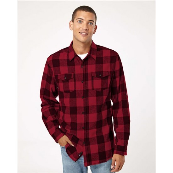 Burnside 8210 - Yarn-Dyed Long Sleeve Flannel Shirt Burnside 8210 - Yarn-Dyed Long Sleeve Flannel Shirt