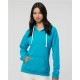 J. America 8836 - Women's Sueded V-Neck Hooded Sweatshirt J. America 8836 - Women's Sueded V-Neck Hooded Sweatshirt