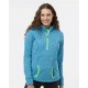 J. America 8617 - Women's Cosmic Fleece Quarter-Zip Pullover J. America 8617 - Women's Cosmic Fleece Quarter-Zip Pullover