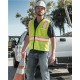 Kishigo 1527-1528 - Economy Contrasting Vest with Zippered Front Kishigo 1527-1528 - Economy Contrasting Vest with Zippered Front