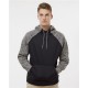 J. America 8612 - Colorblocked Cosmic Fleece Hooded Sweatshirt J. America 8612 - Colorblocked Cosmic Fleece Hooded Sweatshirt