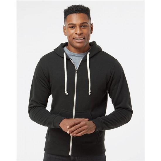 J. America 8872 - Triblend Full-Zip Hooded Sweatshirt J. America 8872 - Triblend Full-Zip Hooded Sweatshirt