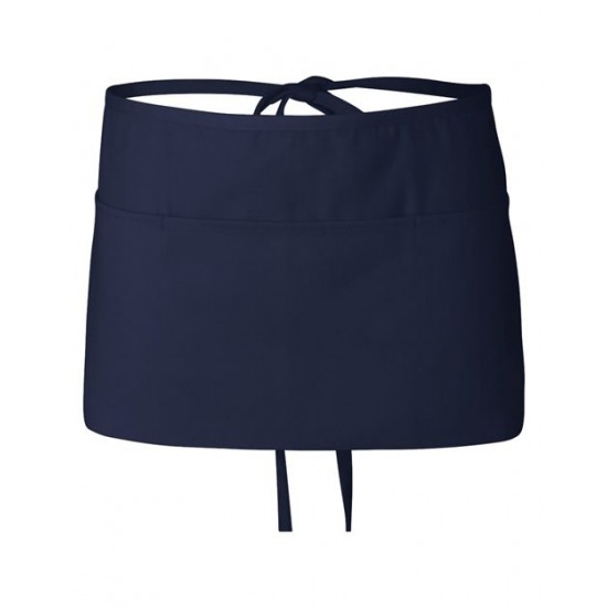 Q-Tees Q2115 - Waist Apron with Pockets Q-Tees Q2115 - Waist Apron with Pockets