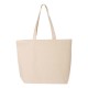 Q-Tees Q611 - 25L Zippered Tote Q-Tees Q611 - 25L Zippered Tote