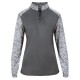 Badger 4198 - Women's Sport Blend Quarter-Zip Pullover Badger 4198 - Women's Sport Blend Quarter-Zip Pullover
